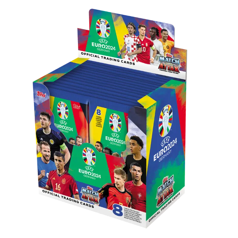 MATCH ATTAX EURO 2024 Players Cards  Box (36 packs)