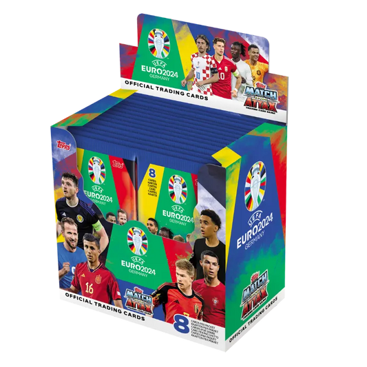MATCH ATTAX EURO 2024 Players Cards  Box (36 packs)